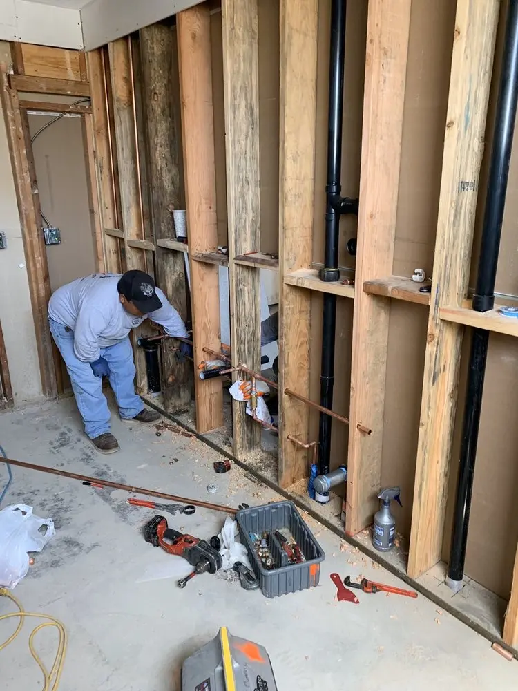 Commercial rough-in plumbing for Gas Line Repair in Delmont